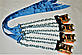 Протибуксувальні ланцюги браслети "Пітон" на Газель двоскатне 2 шт. Код/Артикул 119 2433, фото 7
