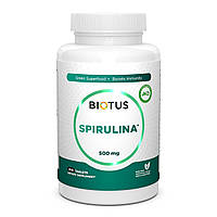 Спіруліна Spirulina Biotus 500 мг 200 таблеток UL, код: 7701697