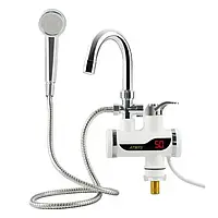 Кран-водонагрівач з душем нижнє підключення Instant electric heating water Faucet FT-001, Проточний бойлер (FT001)