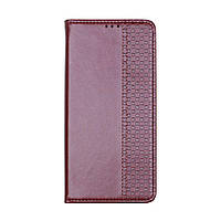 Чехол-книжка Chess Skin Xiaomi Redmi Note 12 4G Bordo SC, код: 8237090