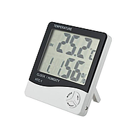 Электронный комнатный термометр HTC-1 для измерения температуры и влажности в помещении, гигрометр (HTC1)
