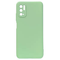 Чехол Silicone Cover Full Poco M3 Pro Redmi Note 10 5G Green SX, код: 8130575