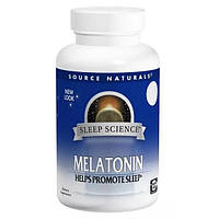 Мелатонин для сна Source Naturals Melatonin 1 mg 200 Tabs UL, код: 7737442