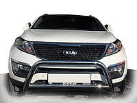 Кенгурятник WT005 (нерж.) для Kia Sorento XM 2009-2014 гг AB