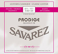 Струны для классической гитары Savarez 540AS Prodige Classical Guitar Strings 58 64 cm XN, код: 6556864