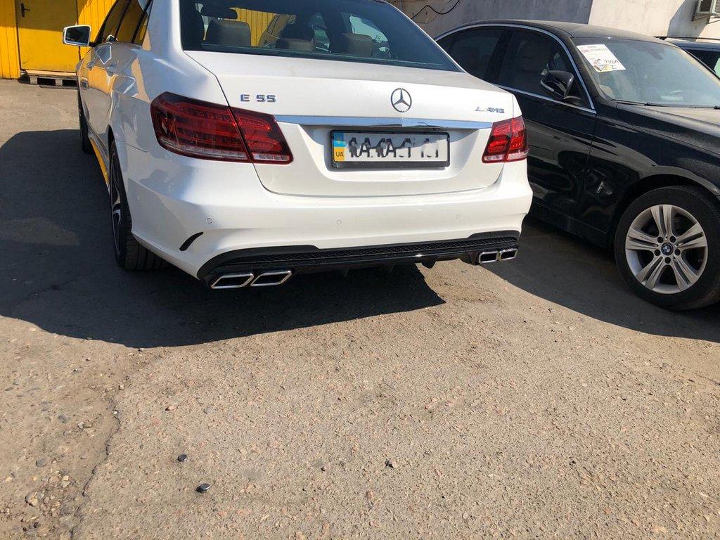 Комплект обвесов AMG E63 для Mercedes E-сlass W212 2009-2016 гг AB - фото 7 - id-p2172086315