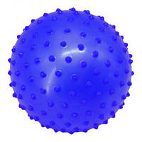 Резиновый мяч массажный, 16 см (синий) [tsi237391-TSІ]
