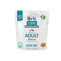 Корм Brit Care Grain Free Adult Salmon сухой беззерновой для взрослых собак малых и средних п SX, код: 8451303