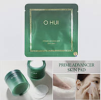 O HUI Prime Advancer Skin Pad, очищающие салфетки с PHA кислотами (7 ml -2 pads)