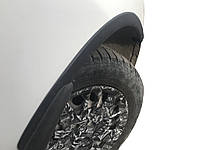 Накладки на арки (4 шт, черные) для Fiat Doblo II 2005-2010 гг AB