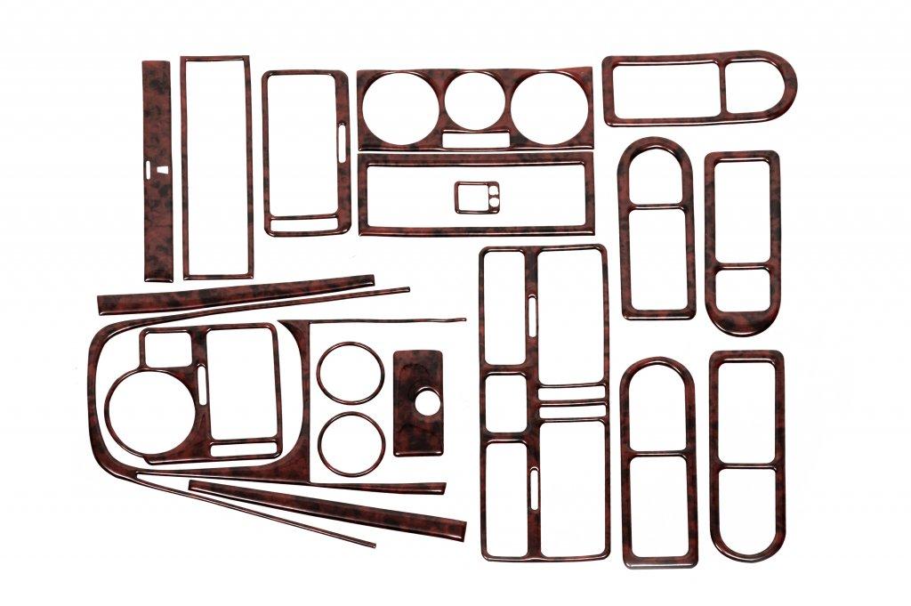 Тюнинг салона автомобиля Дерево для Volkswagen Bora 1998-2004 гг AB - фото 1 - id-p2172127053