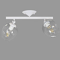 Потолочная люстра на 2 лампы Lightled Molecule 56-XPR0231F-2 WH+CL KC, код: 8123725