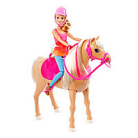 Набор кукла Барби и танцующая лошадка Barbie IR114474 TH, код: 7726331