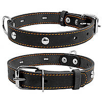 Ошейник Collar одинарный 20мм 32-40см Черный KC, код: 7561582