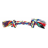 Игрушка для собак Trixie веревка апорт с узлами полиэстер 26см (TX-3272) IN, код: 7510176