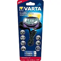 Фонарь налобный Varta Outdoor Sports Head Light 18630101421 2x1W LED 3AAA