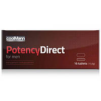 Таблетки для потенції Cobeco CoolMann Male Potency Direct 16 шт SP, код: 7826812
