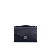 Женская кожаная сумка-кроссбоди BlankNote Lola Темно-Синяя (BN-BAG-35-navy-blue) XN, код: 1283825