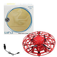 Летающая тарелка MiC Lifo ручное управление красный (Q6) XN, код: 7547290