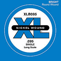 Струна D'Addario XLB095 XL Nickel Round Wound Long Scale .095 IN, код: 6556813