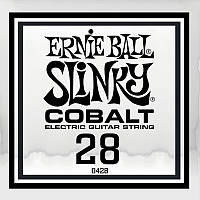 Струна Ernie Ball P10428 Slinky Cobalt Electric Guitar Single String .028 IN, код: 6557138