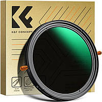 Світлофільтр для об'єктива камери K&F Concept ND & CPL 2 in 1 Lens Filter ND2-ND32 67мм зі змінною нейтральною щільністю та поляри