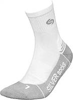 Носки InMove Athletic Deodorant Silver 44-46 White Light grey (1026-adswhitelightgrey444) BM, код: 6945220