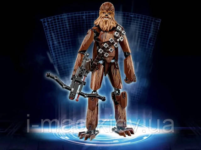 Сборная фигурка Чубакка Star Wars Игрушка-конструктор Чубакка Звездные войны