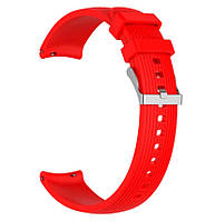 Ремешок BeWatch силиконовый 20мм для смарт часов универсальный ECO2 Красный (1012103) BM, код: 2657086