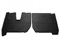 Резиновые коврики AD/AT (2 шт, Stingray Premium) для Iveco Trakker 2013-2024 гг AB