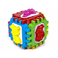 Логический куб-сортер Kinderway с вкладышами Разноцветный (KW-50-001) IN, код: 1754901