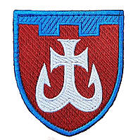 Шеврон 120 окрема бригада ТРО парадний - на липучці