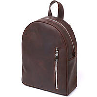 Универсальный матовый женский рюкзак Shvigel 16329 Коричневый BM, код: 7487431