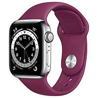 Ремешок Silicone Band Apple Watch 38 40 mm S M Marsala BM, код: 8097599