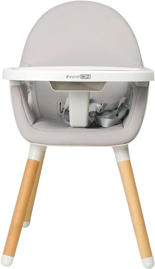 Стілець для годування дитини FreeON 2 in 1 STAR Grey, фото 1