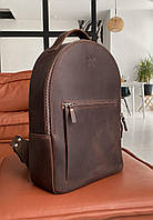 Кожаный рюкзак Groove L темно-коричневый винтаж The Wings BM, код: 8132301