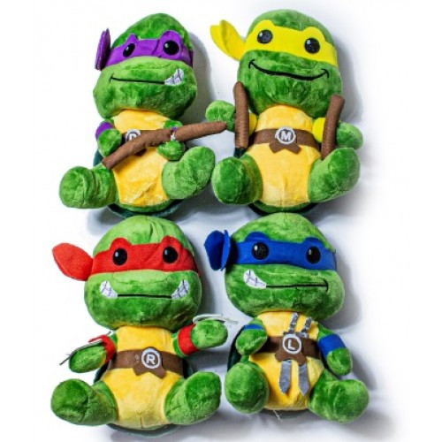 Герої Черепашки Ніндзя розмір іграшки 20см М'яка іграшка