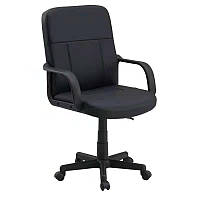 Кресло офисное Комфо SDM Синхромеханизм ткань черная UP, код: 7605529