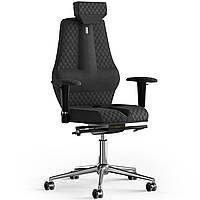 Кресло KULIK SYSTEM NANO Ткань с подголовником со строчкой Черный (16-901-WS-MC-0507) UP, код: 1668833
