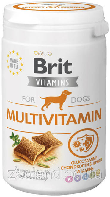 112061 Brit Vitamins Мультивітаміни для собак, 150 г