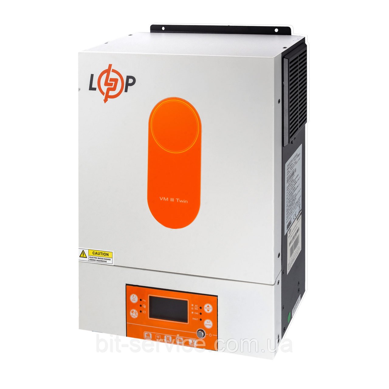Гібридний сонячний інвертор (ДБЖ) LogicPower LPW-HY-4000VA (4000Вт) 24V