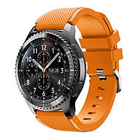 Ремешок 22 мм BeWatch ECO для Samsung Galaxy Watch 46mm | Samsung Gear S3 Оранжевый (1021107. IN, код: 1853798