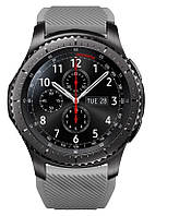 Ремешок 22 мм BeWatch ECO для Samsung Galaxy Watch 46mm | Samsung Gear S3 Темно - серый (1021 IN, код: 1853804