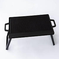 Чугунная решетка для BBQ Penyok Черный TS, код: 109088