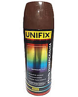 Краска коричневая 400ml "Unifix" RAL8011 (951034) (12шт/уп) AB