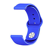 Ремешок BeWatch силиконовый 22мм для смарт часов универсальный Синий (1020305) IN, код: 2671856