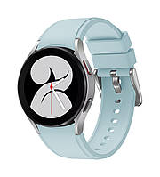 Ремешок силиконовый для смарт часов BeWatch Four Samsung Galaxy Watch 4 5 Pro Бирюзовый ( IN, код: 8033362