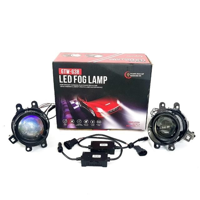 Додаткові LED-Bi фари - Audi Q5/Q3 3.0" 35W Білий 6000K GTW-G38 AB - фото 1 - id-p2172251196