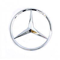 Эмблема "Mercedes" D85мм (Vito) зад/3 пукли/пластик/Выгнутая (A639 758 0058 7F24) ориг. AB