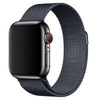 Ремешок Milanese Loop Strap Apple Watch 42 44 mm Space Grey IN, код: 8097536